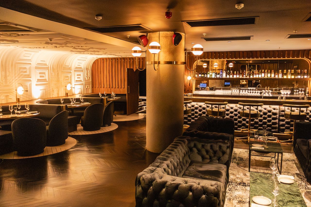 Lounge and bar seating at MIRA Sandton